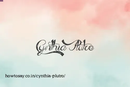 Cynthia Plutro