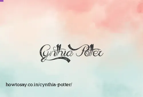 Cynthia Potter