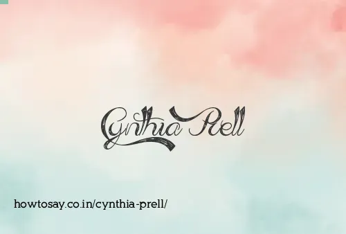 Cynthia Prell