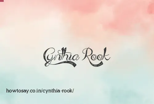 Cynthia Rook