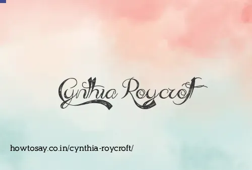 Cynthia Roycroft