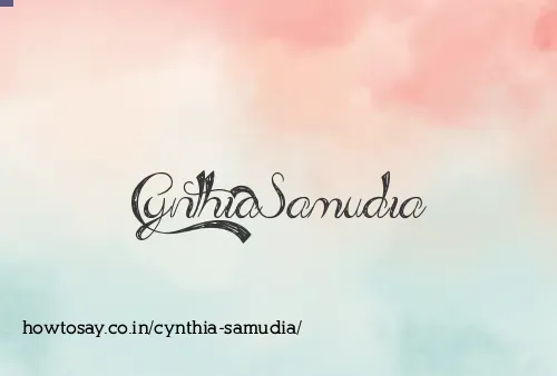 Cynthia Samudia