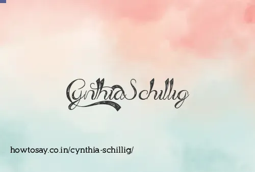 Cynthia Schillig