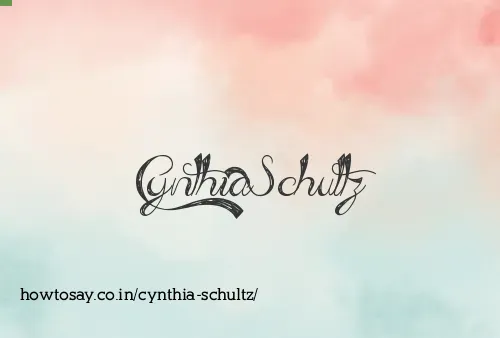 Cynthia Schultz