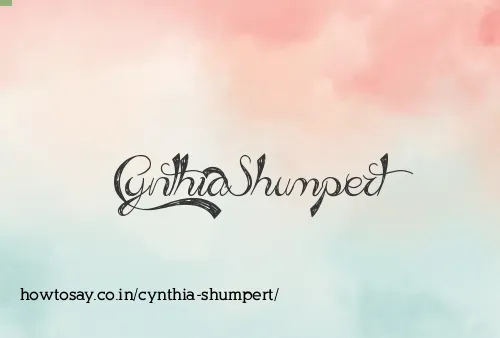 Cynthia Shumpert