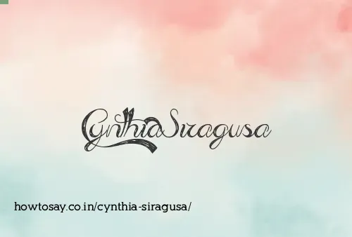 Cynthia Siragusa