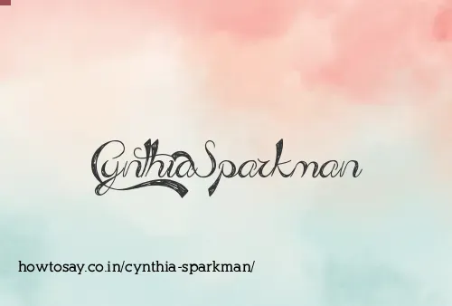 Cynthia Sparkman
