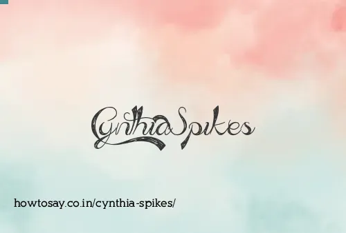Cynthia Spikes