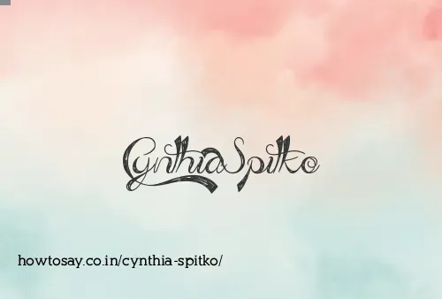 Cynthia Spitko