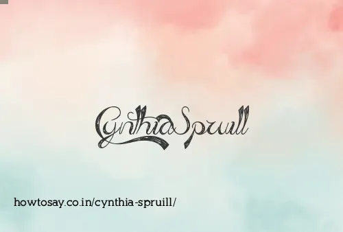 Cynthia Spruill