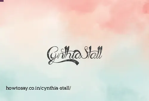 Cynthia Stall