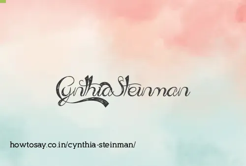 Cynthia Steinman