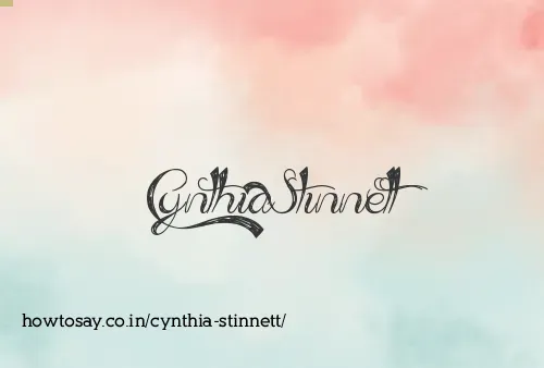Cynthia Stinnett