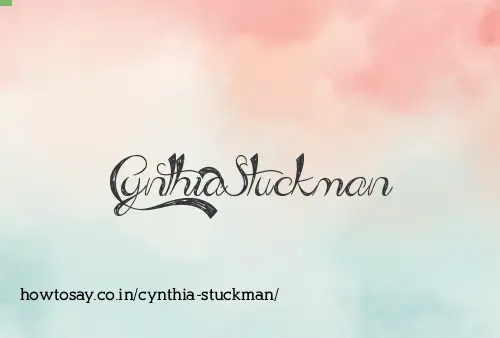 Cynthia Stuckman