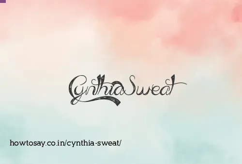 Cynthia Sweat