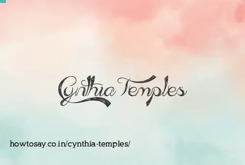 Cynthia Temples