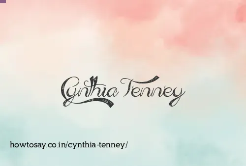 Cynthia Tenney