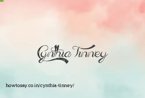 Cynthia Tinney