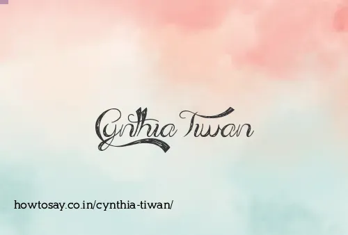 Cynthia Tiwan