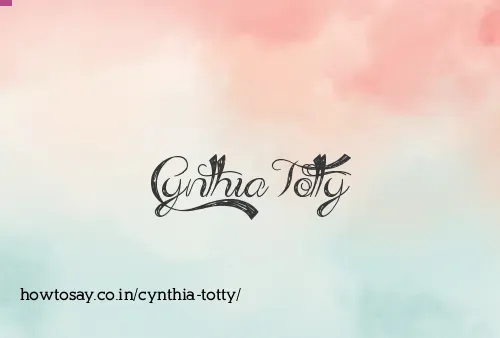 Cynthia Totty