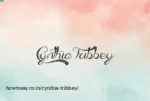 Cynthia Tribbey