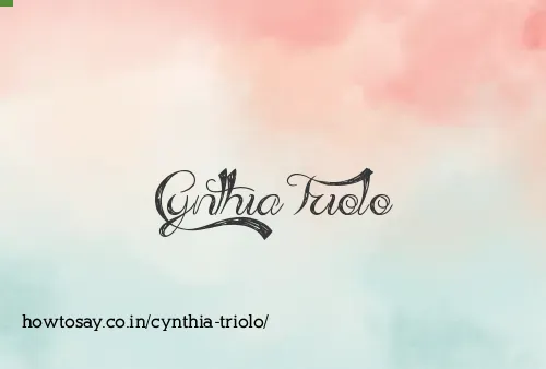 Cynthia Triolo