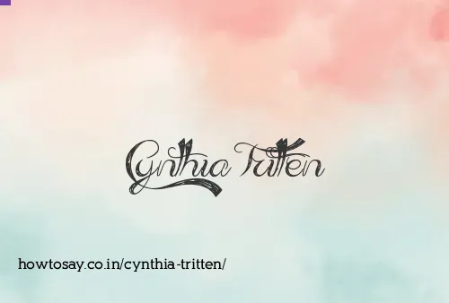 Cynthia Tritten