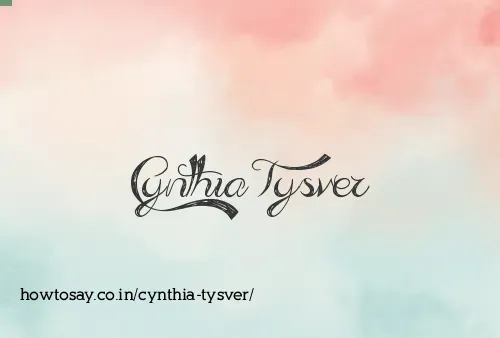 Cynthia Tysver