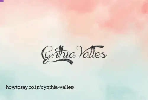 Cynthia Valles