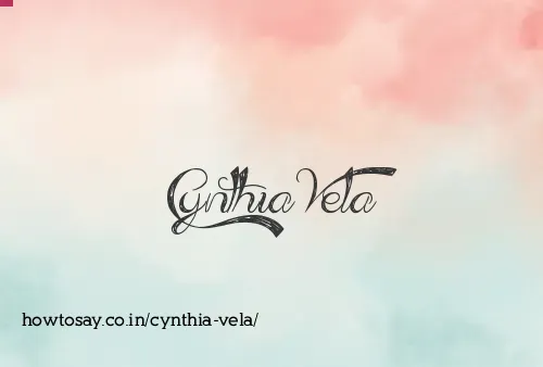Cynthia Vela