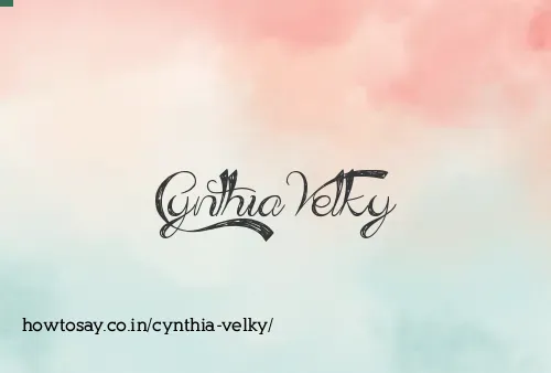 Cynthia Velky