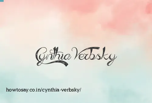 Cynthia Verbsky