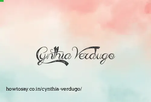 Cynthia Verdugo