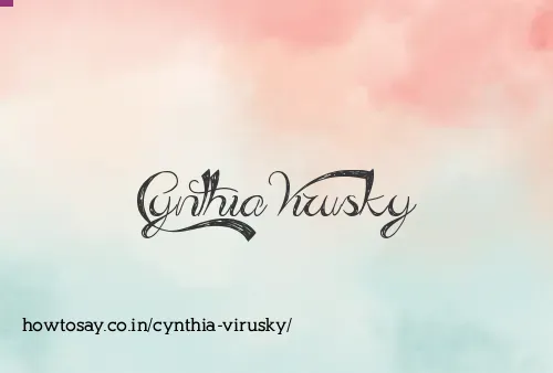Cynthia Virusky