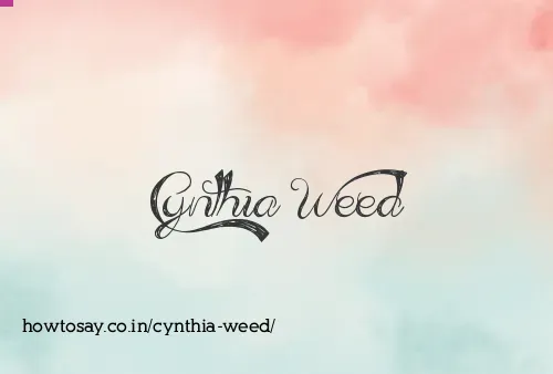 Cynthia Weed