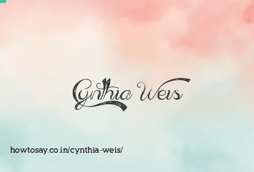 Cynthia Weis
