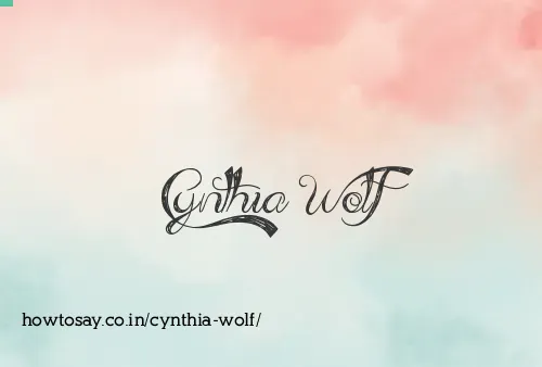 Cynthia Wolf