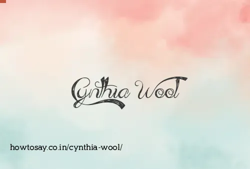 Cynthia Wool