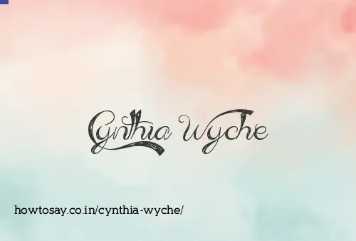 Cynthia Wyche