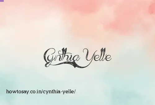 Cynthia Yelle