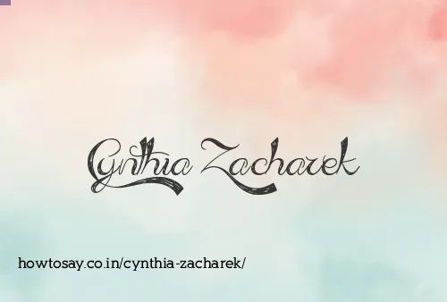 Cynthia Zacharek