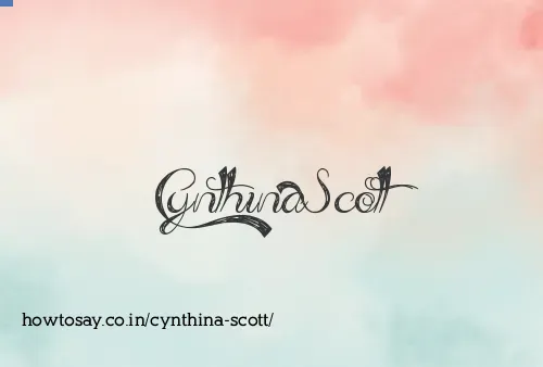 Cynthina Scott