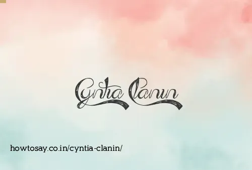 Cyntia Clanin