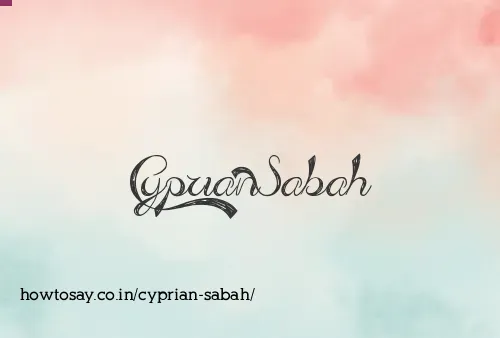 Cyprian Sabah
