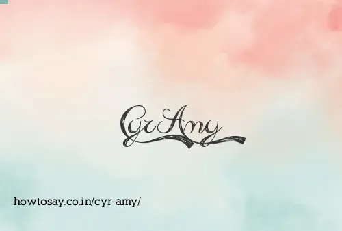 Cyr Amy