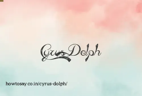 Cyrus Dolph