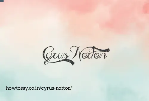 Cyrus Norton