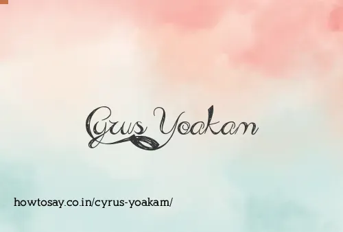 Cyrus Yoakam