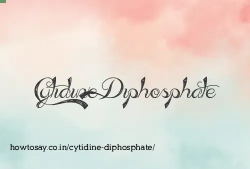 Cytidine Diphosphate