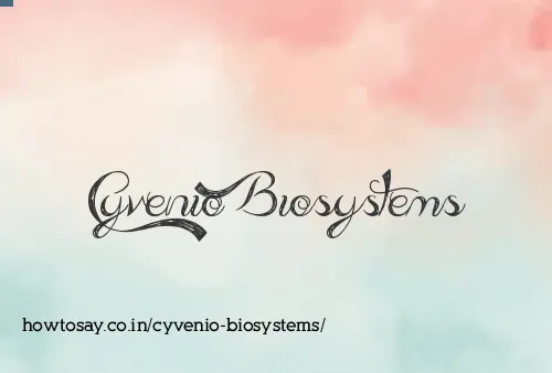 Cyvenio Biosystems